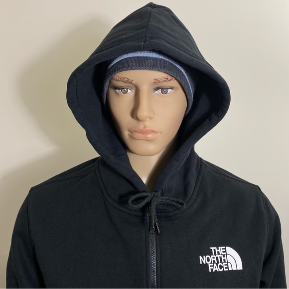 The North Face Men’s Half Dome Full Zip Hoodie Jacket TNF Black Sz S M XL - Picture 7 of 10